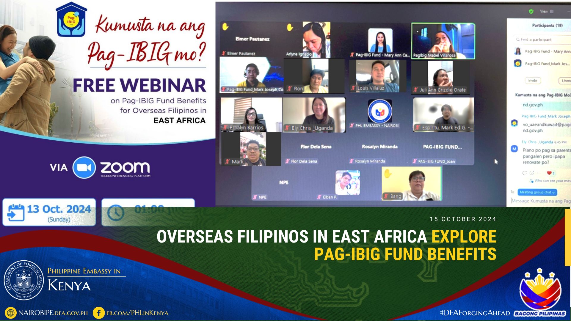 OCT 13 PAG IBIG FUND WEBINAR