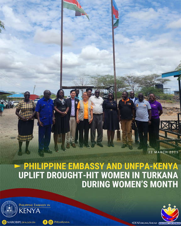 revised Philippine Embassy and UNFPA Kenya Uplift Drought Hit Women in Turkana during Womens Month