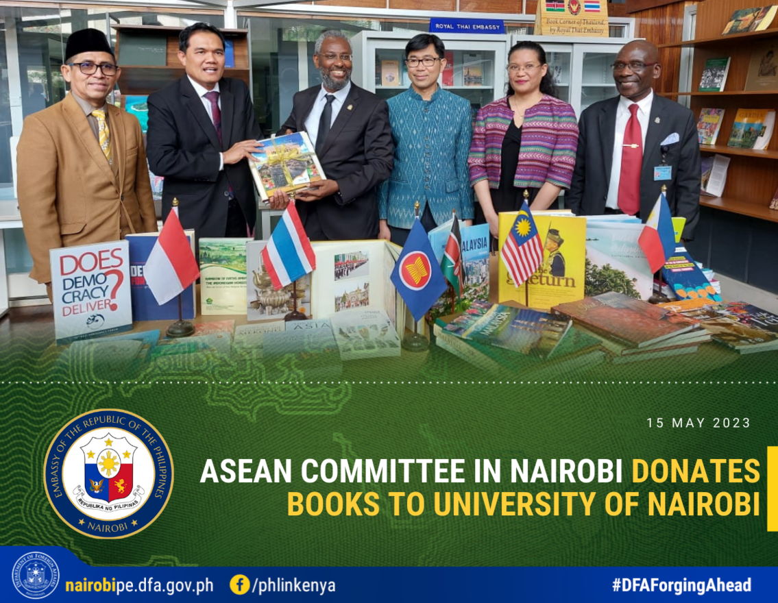 ASEAN Committee in Nairobi donates books to University of Nairobi compressed