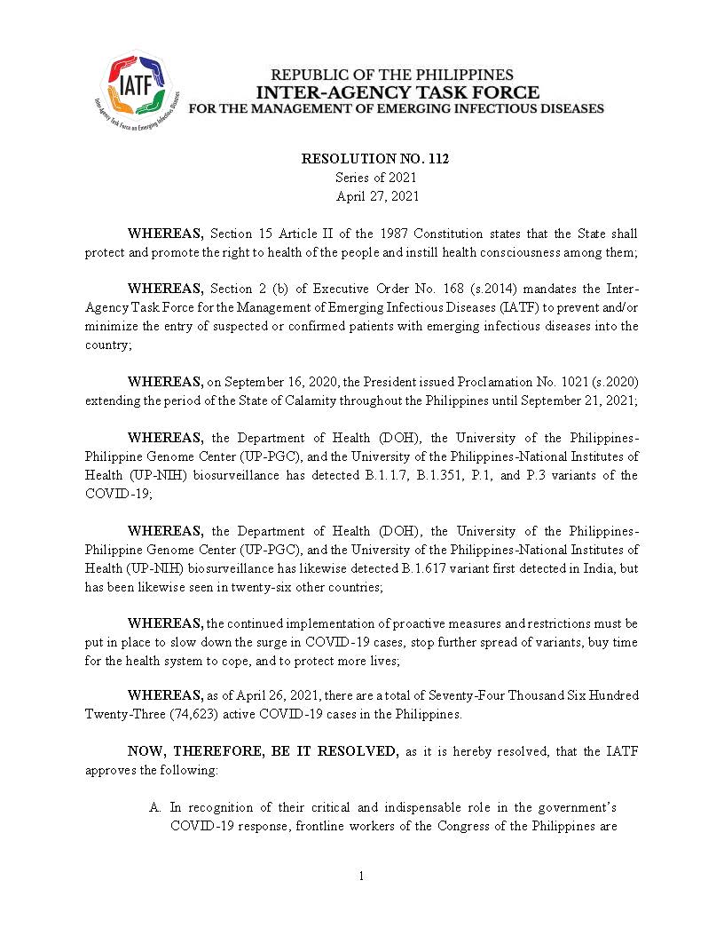 Public Advisory No. 2021 16 Page 2