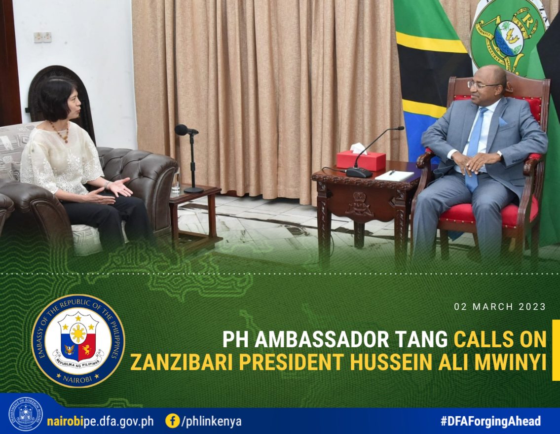 Courtesy Call on Zanzibari President 2023 1