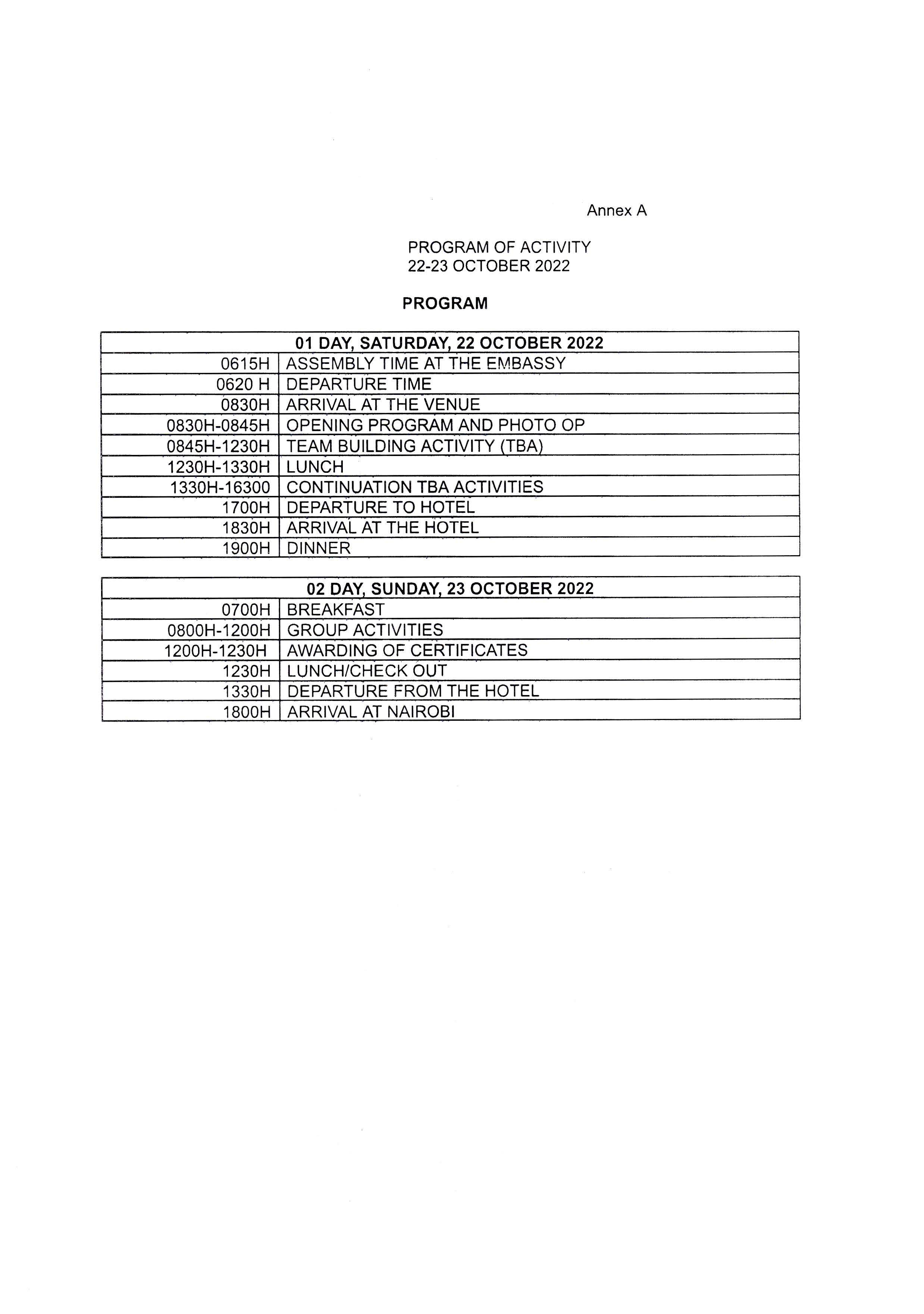 LET PHL 240 2022 BAC Request for Quotation Team Building Activity 2022 22 23 Oct 2022 Page 2