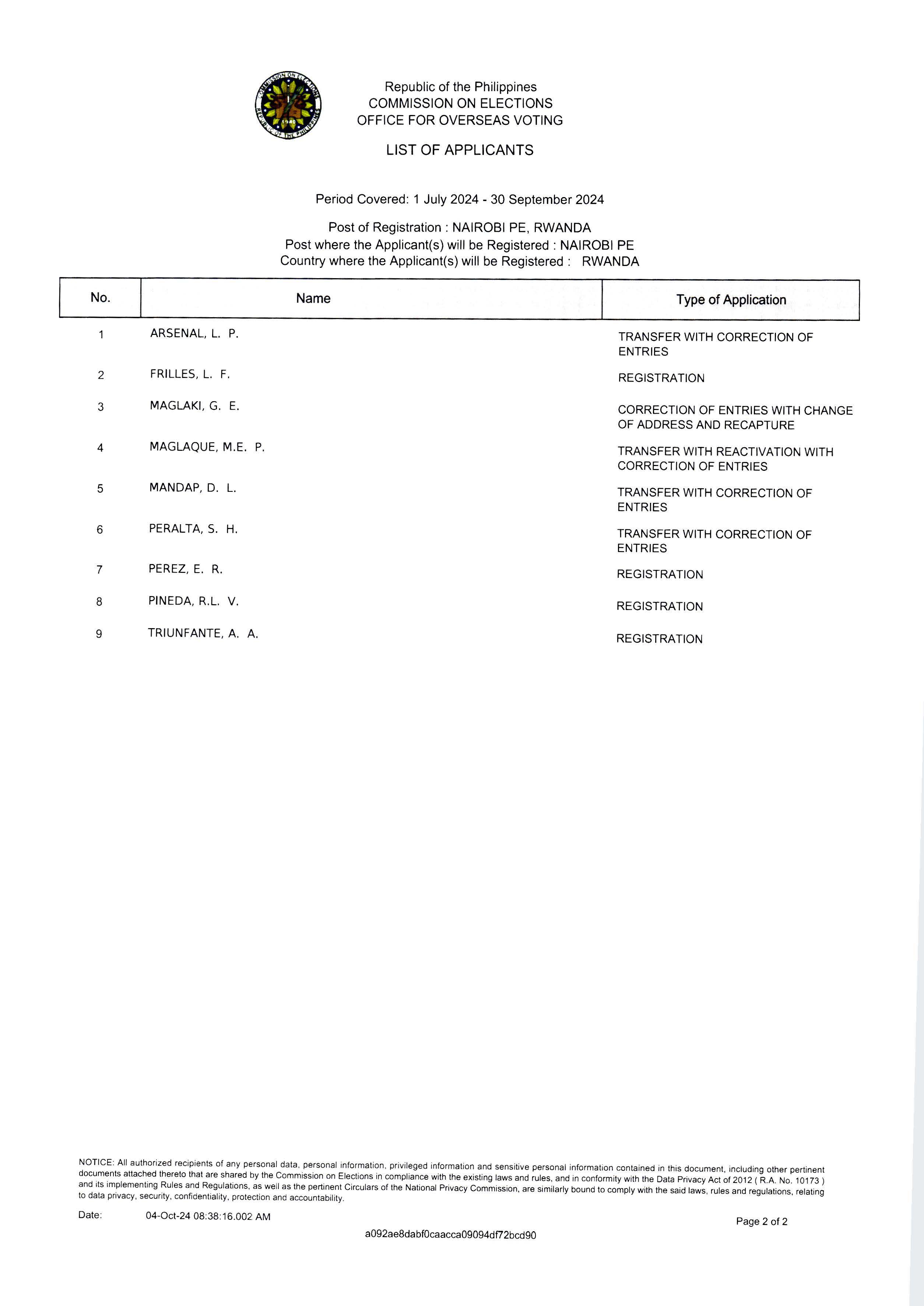 NOTICE OF RERB Hearing 21 Oct 2024 Page 3