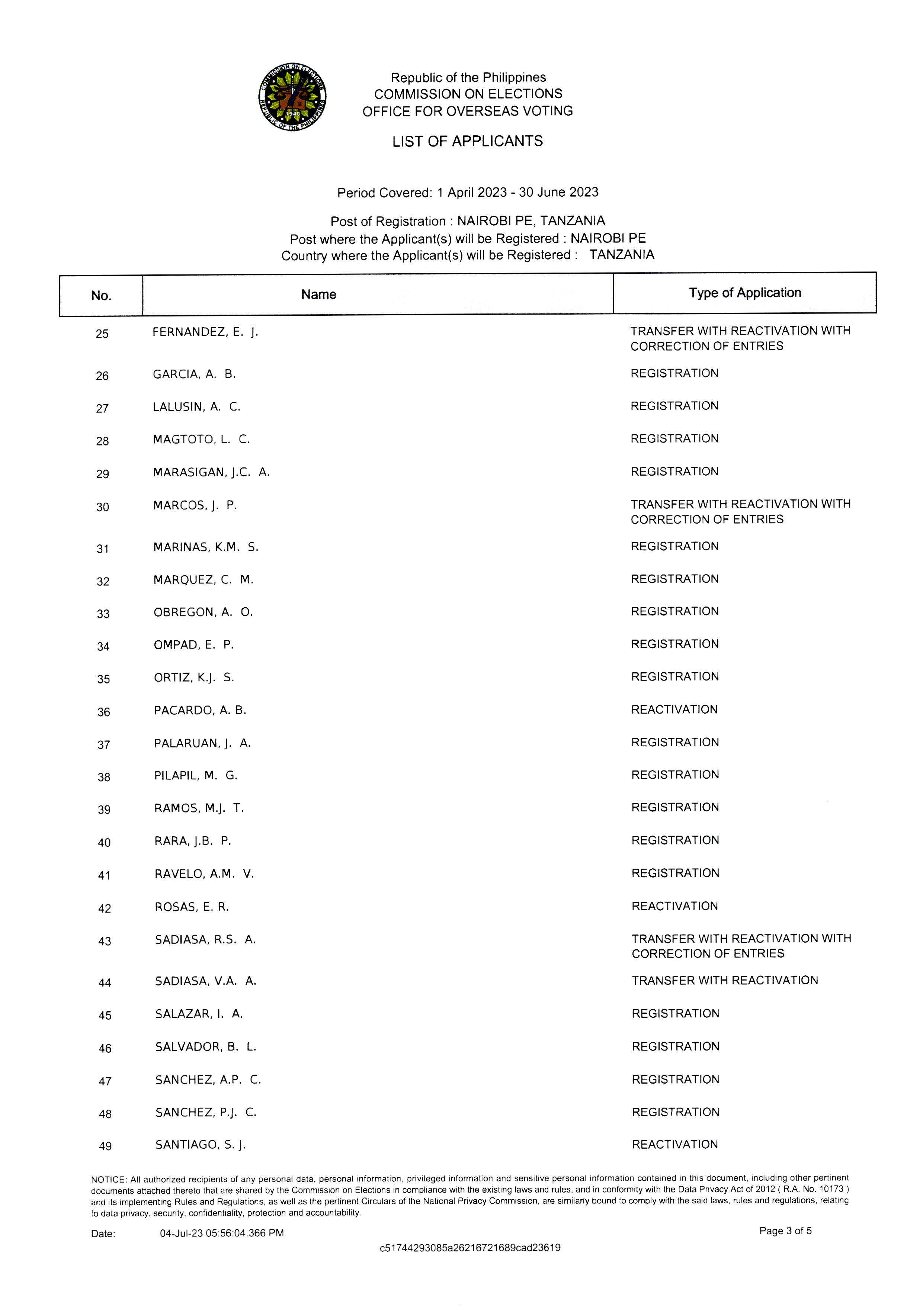 Notice of RERB Hearing 17 July 2023 Page 4