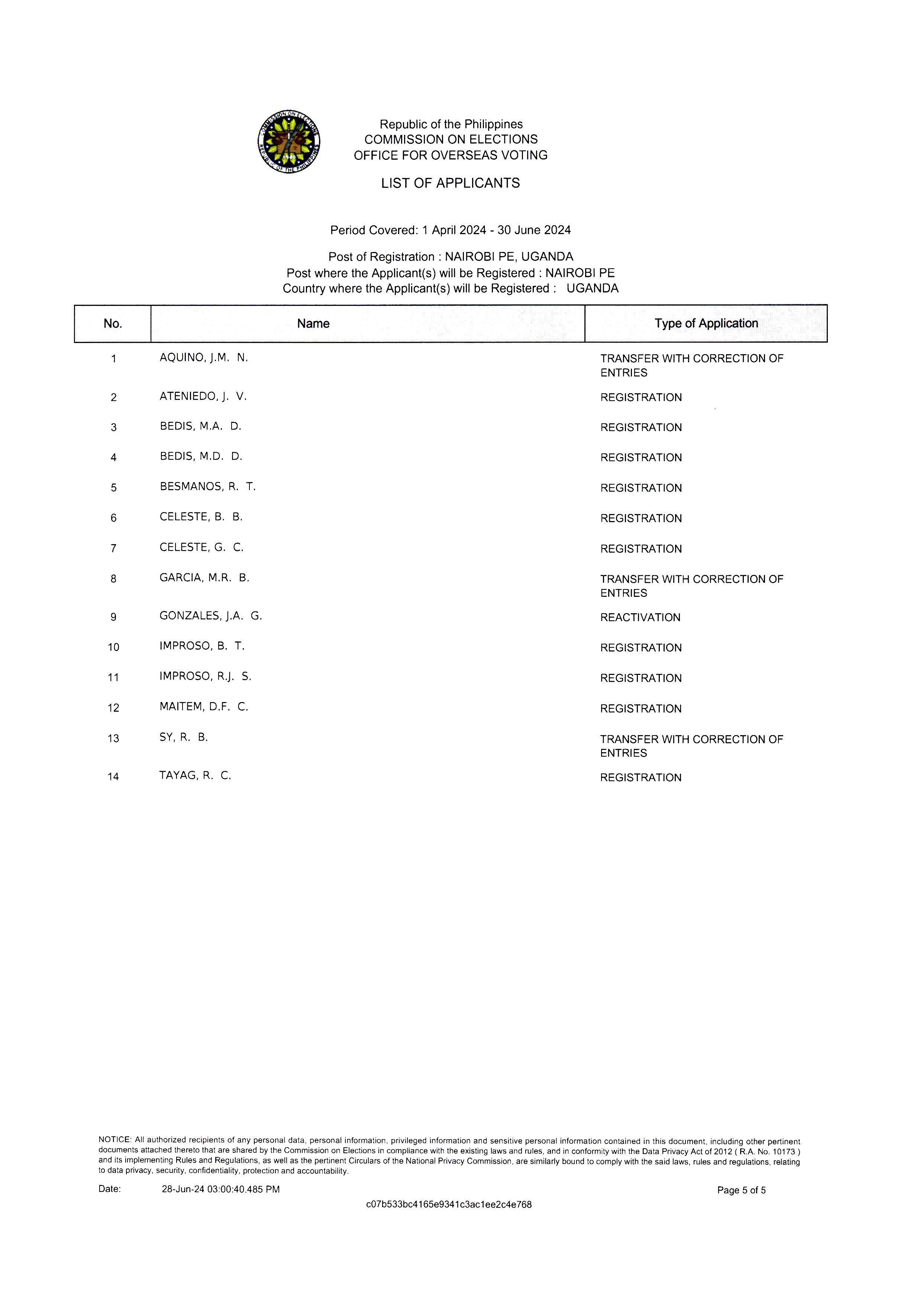 Notice of RERB Hearing 17 July 2024 Page 06